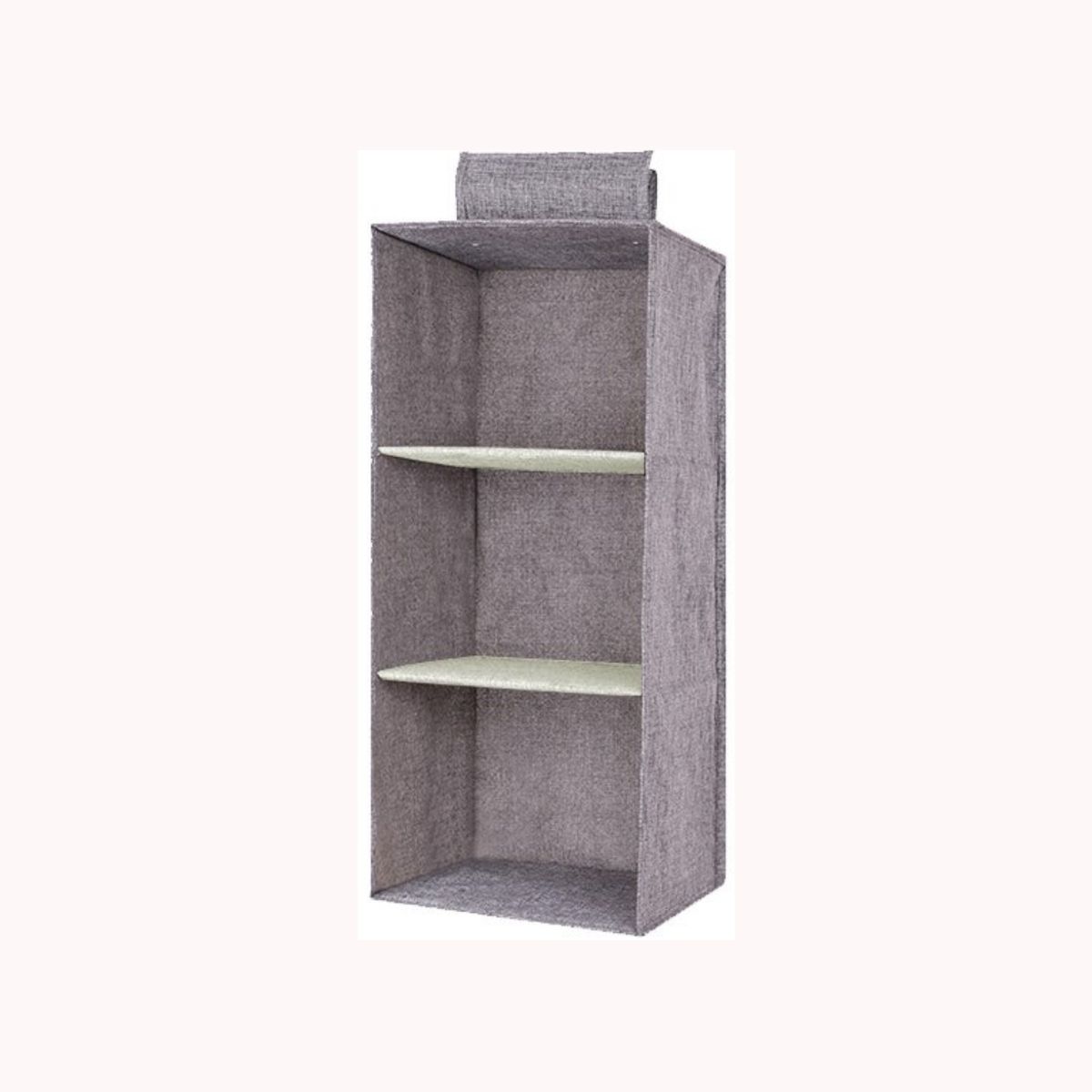 SANTU HOME & DECO - Organizador de Ropa Closet Colgante 3 Divisiones