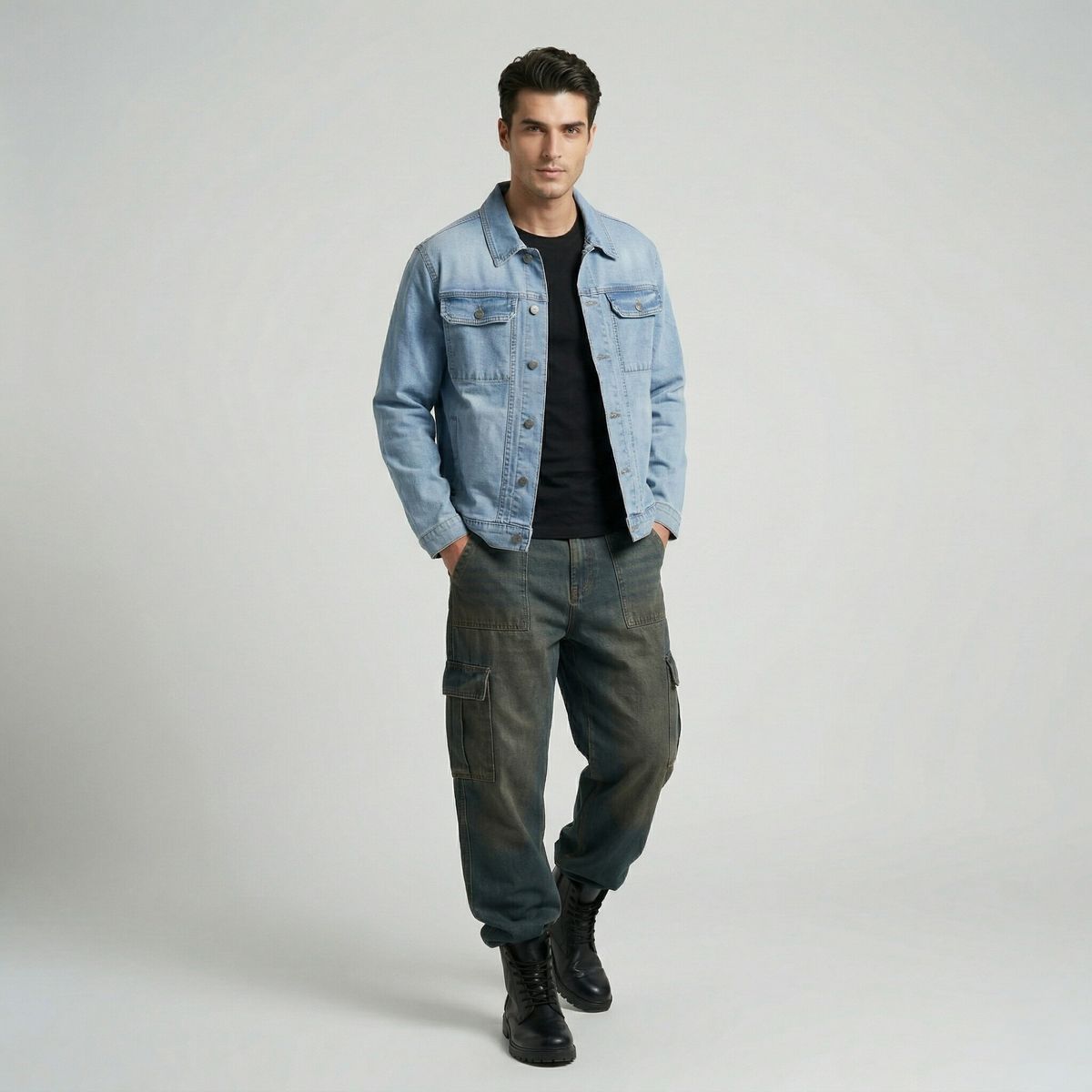 D'JOE - Chaqueta Mezclilla French Hombre