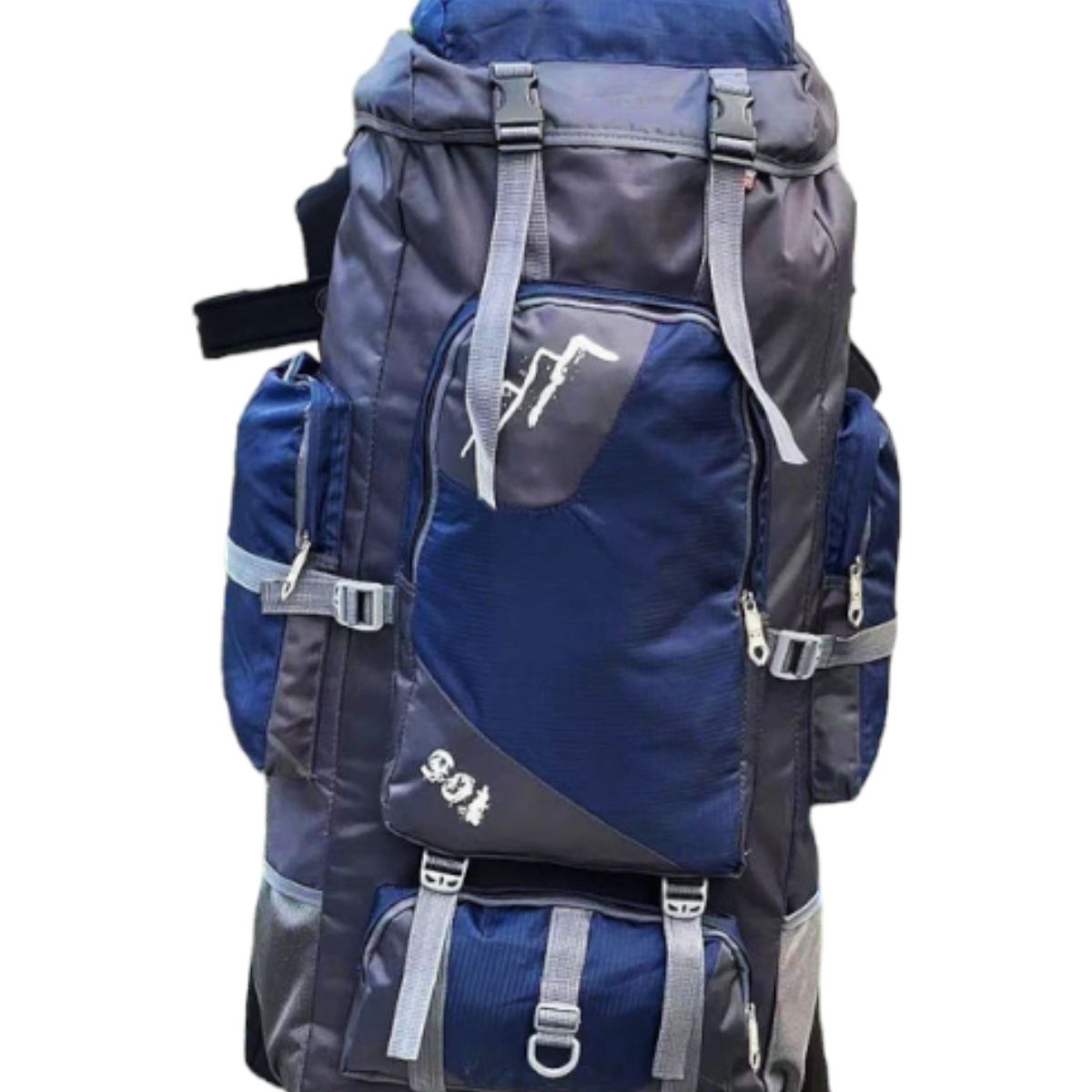 GENERICO - Mochila Bolso Impermeable Camping Trekking Y Viajes De 90ltrs