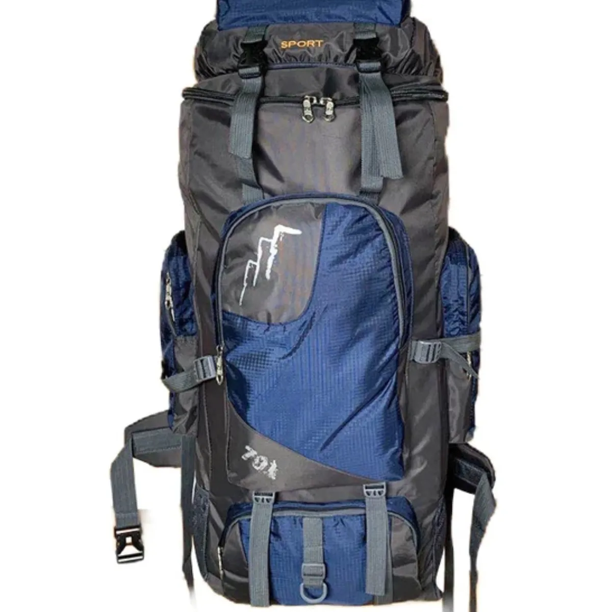 GENERICO - Mochila Bolso Impermeable Camping Trekking Y Viajes De 90ltrs