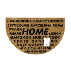 GENERICO - Limpiapies Choapino Fibra De Coco Home Medialuna