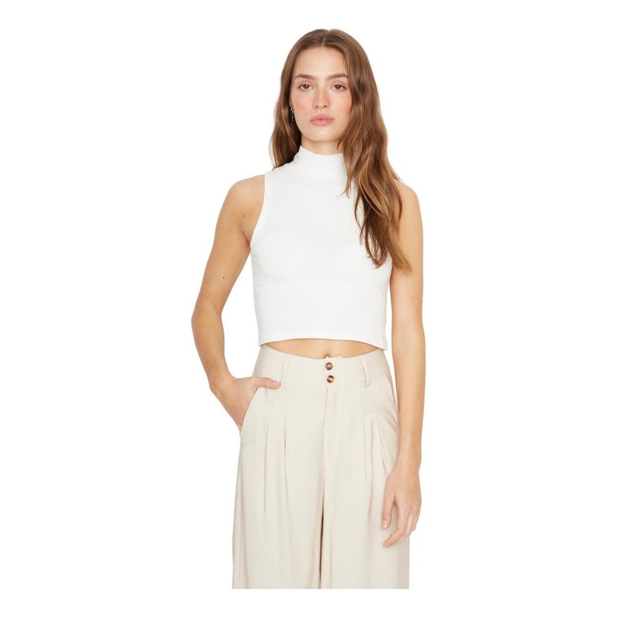 JACINTA TIENDA - Polera Rafa blanca Jacinta Tienda