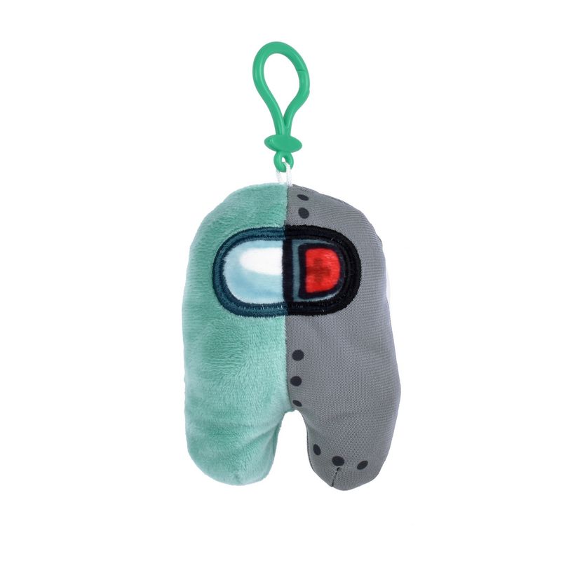 AMONG US - Peluche Among Us De 13 Cms - Celeste-Gris