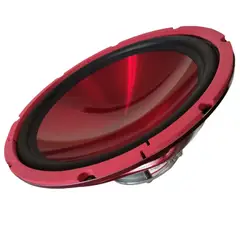 USA TECH - Subwoofer 15" 750W UT-SUB 15 - Rojo