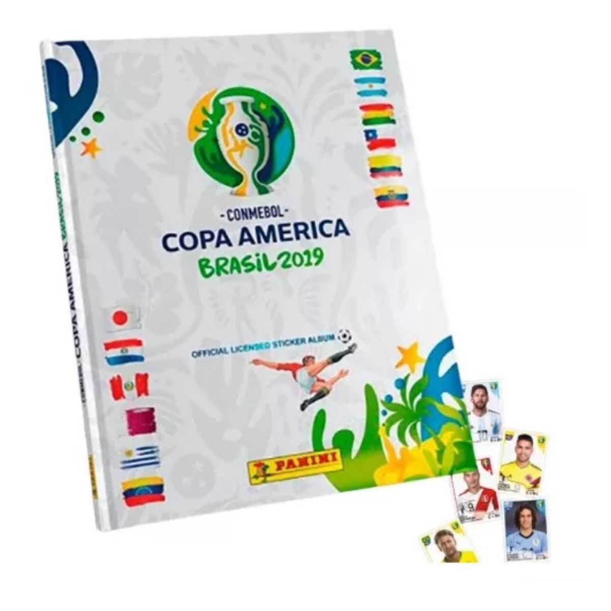 PANINI - ÁLBUM COMPLETO A PEGAR COPA AMÉRICA BRASIL 2019 TAPA DURA