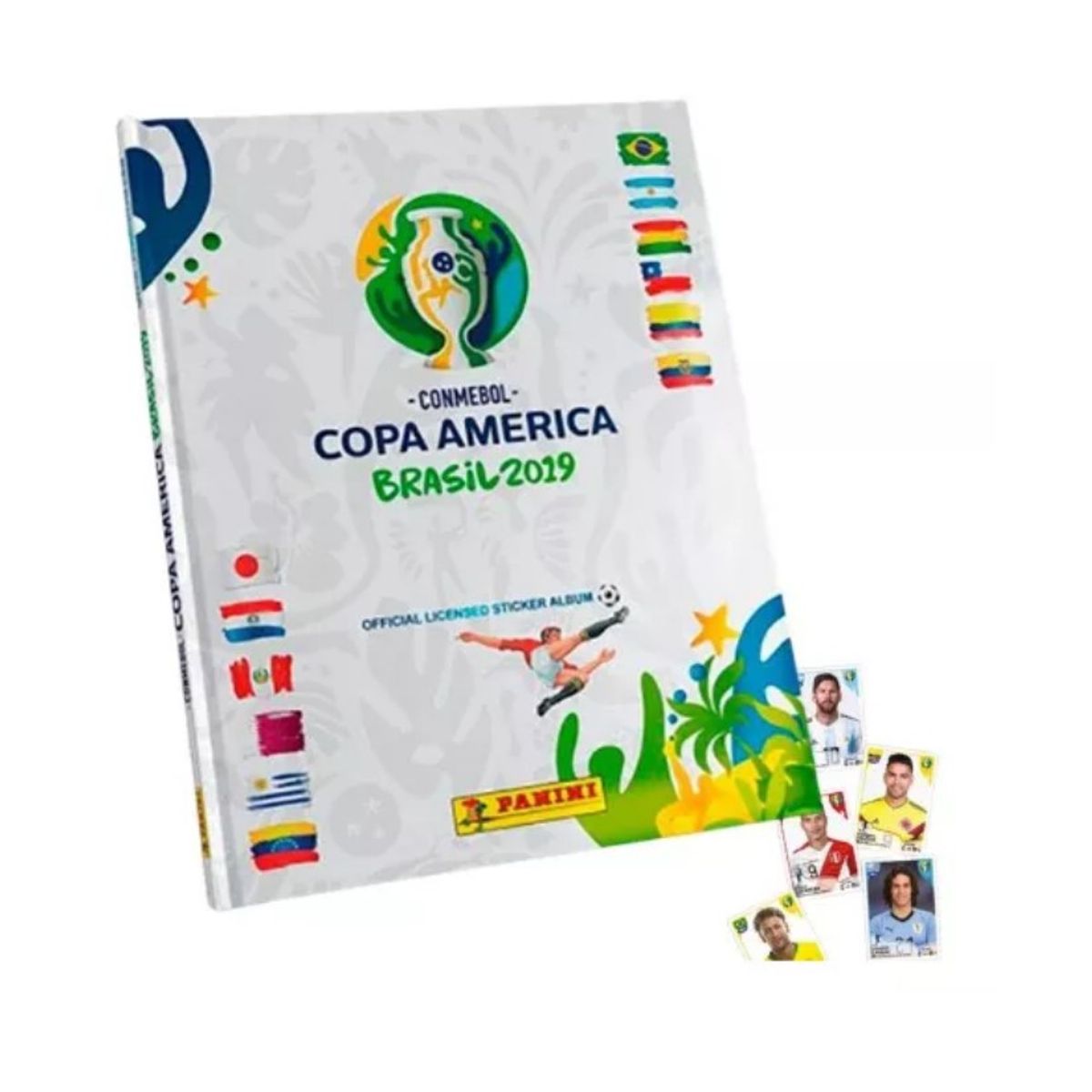 PANINI - ÁLBUM COMPLETO A PEGAR COPA AMÉRICA BRASIL 2019 TAPA DURA