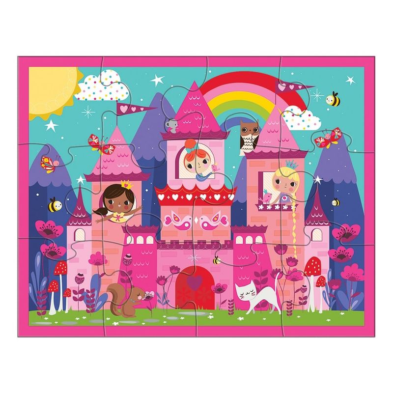MUDPUPPY - Puzzle 12Pcs En Estuche Castillo De Princesas Mudpuppy