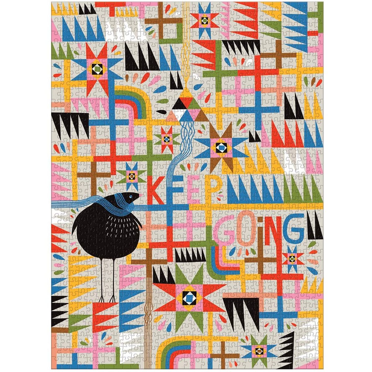 MUDPUPPY - Puzzle 1000Pcs Keep Going Mudpuppy