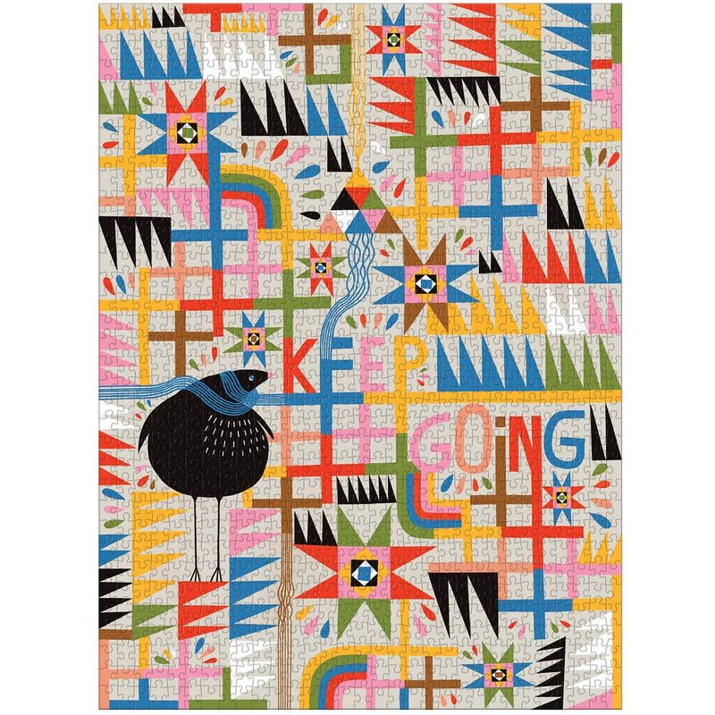 MUDPUPPY - Puzzle 1000Pcs Keep Going Mudpuppy