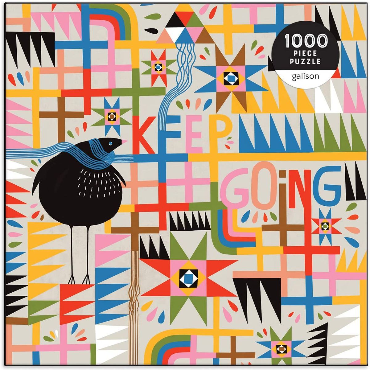 MUDPUPPY - Puzzle 1000Pcs Keep Going Mudpuppy