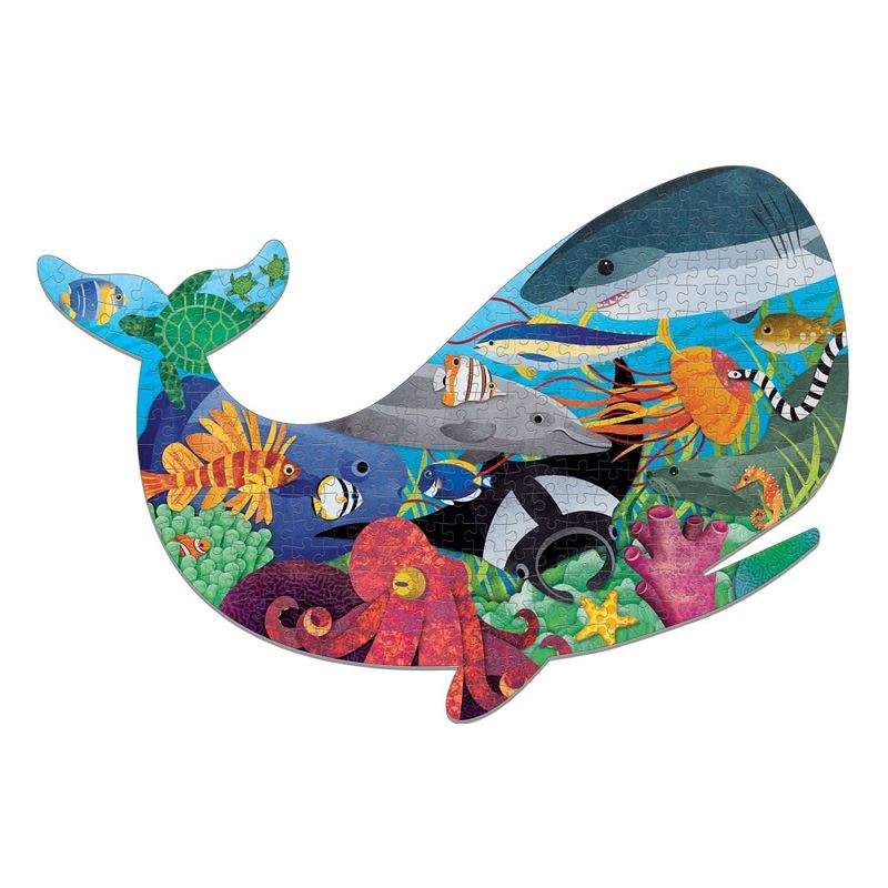 MUDPUPPY - Puzzle 300Pcs Con Forma Oceano Mudpuppy