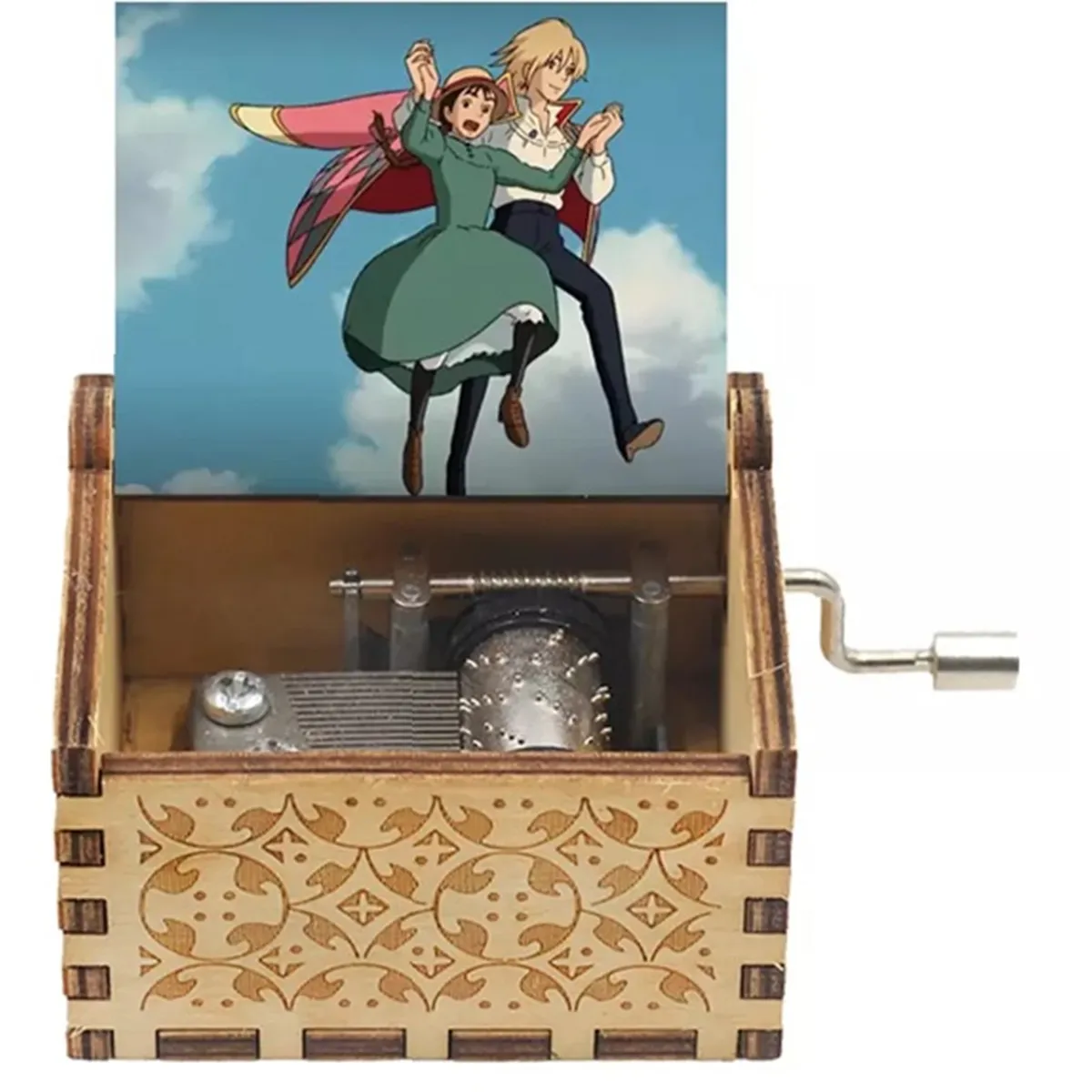 GENERICO - CASTILLO AMBULANTE CAJA MUSICAL CAFÉ