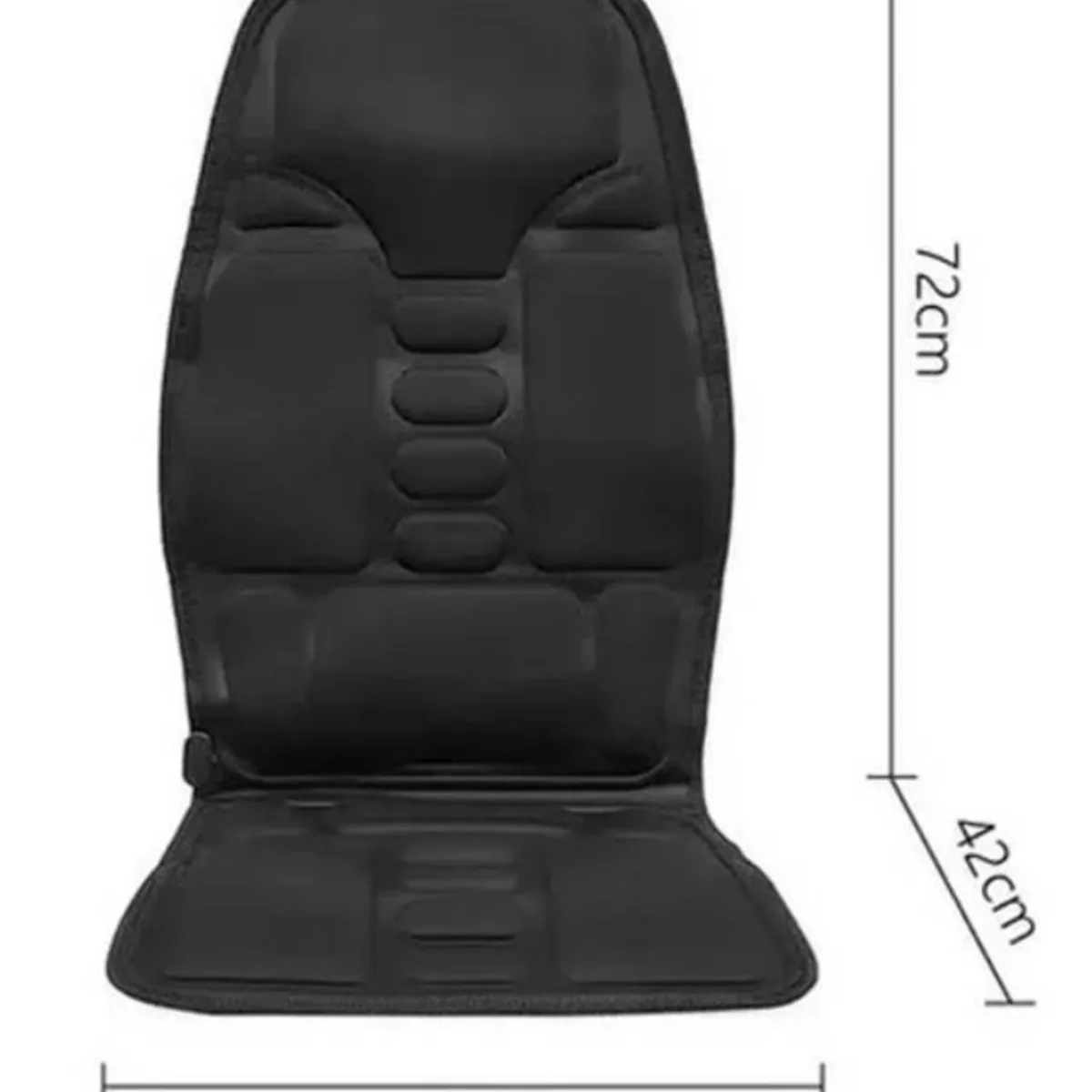 GENERICO - Silla Asiento Cojín Coche Masaje Robótico Espalda Masajeador