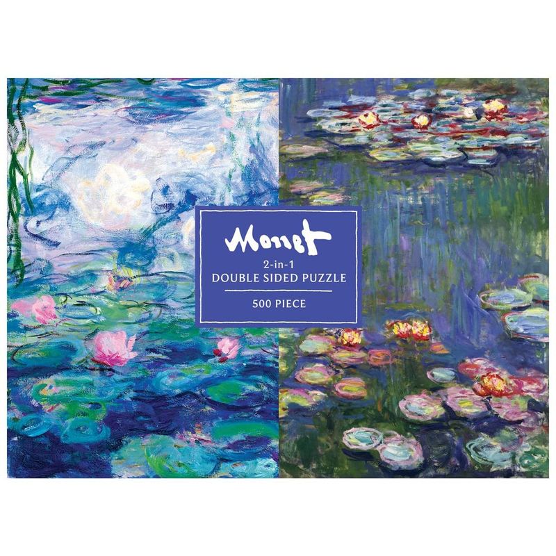 MUDPUPPY - Puzzle 500Pcs Doble, Monet Mudpuppy