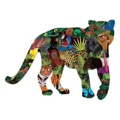 MUDPUPPY - Puzzle 300Pcs Con Forma Selva