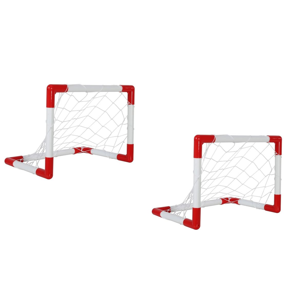 BASKO FITNESS - Pack 2 Arco De Futbol Juguete Kids 40x30x30cm