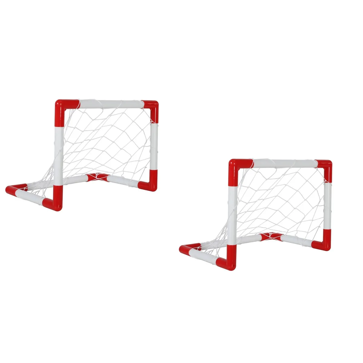 BASKO FITNESS - Pack 2 Arco De Futbol Juguete Kids Pro 60x40x40cm