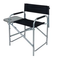 Silla con Bandeja Plegable Negro