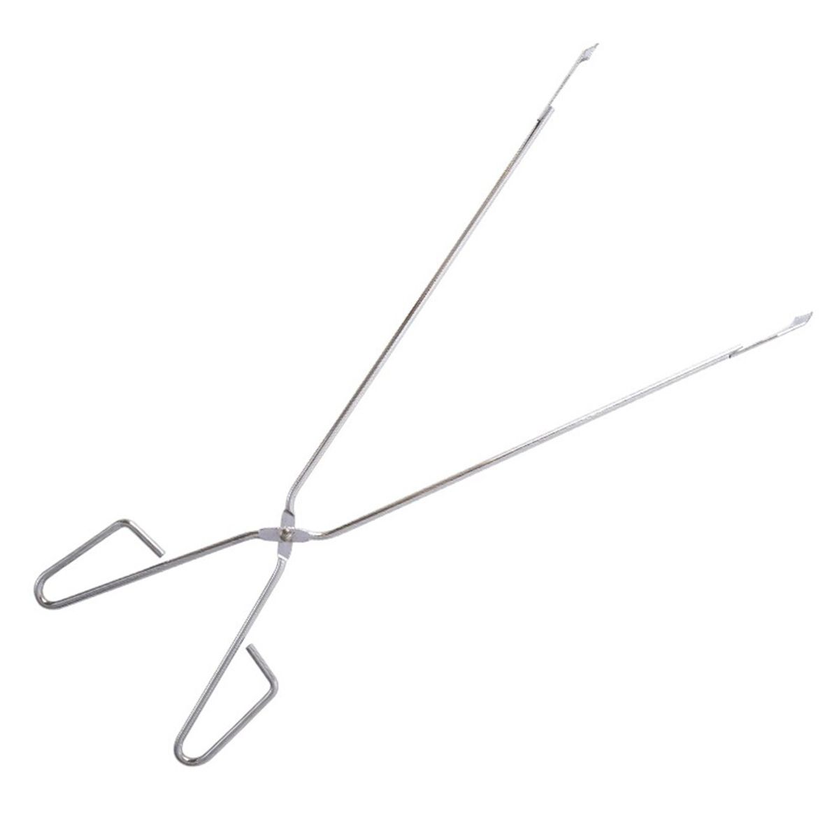 GENERICO - Pinza Tenaza Para Parrilla Acero Inoxidable Pinzas Carbón 55cm