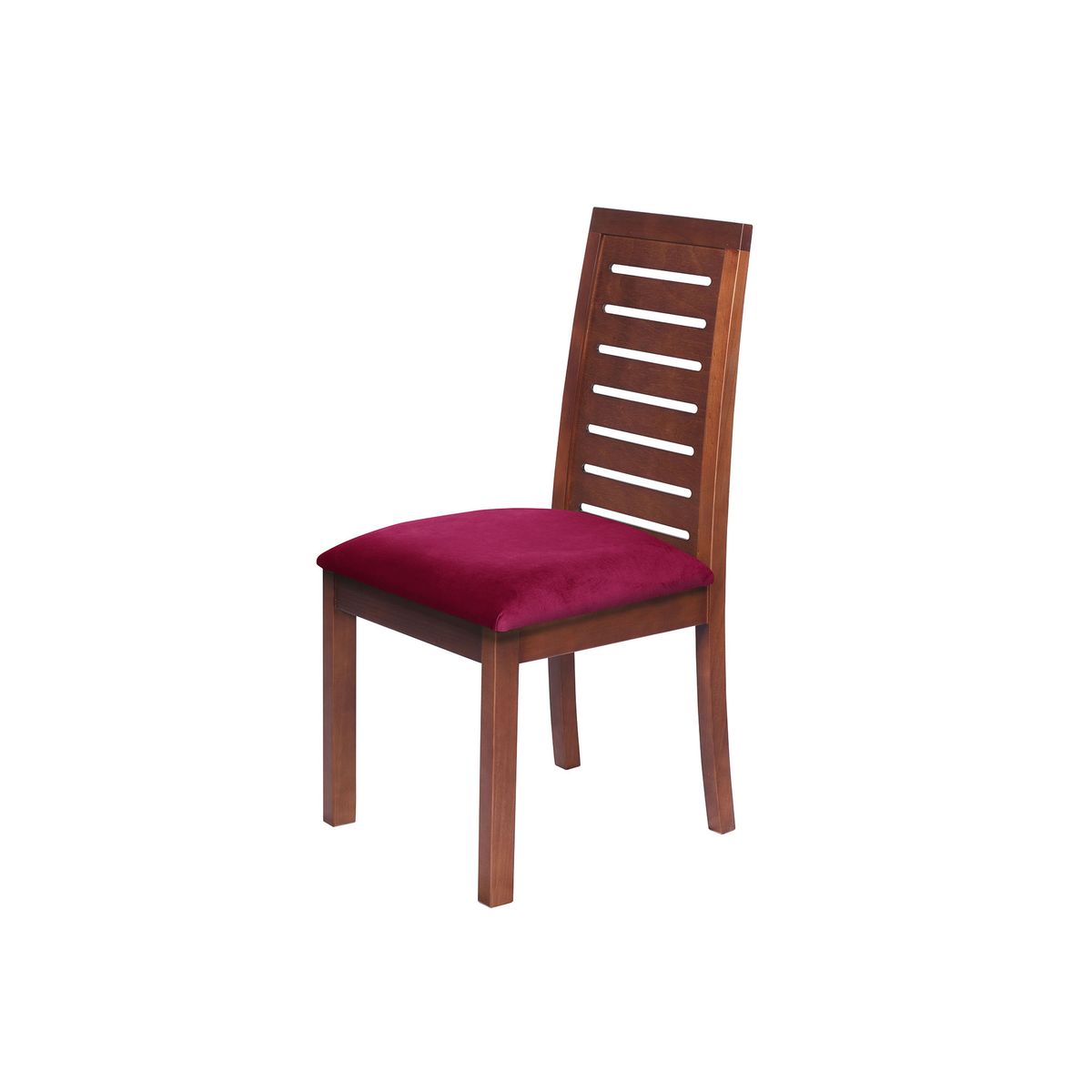 LATAM HOME - Silla Tenerife Tela Velvet Burdeo