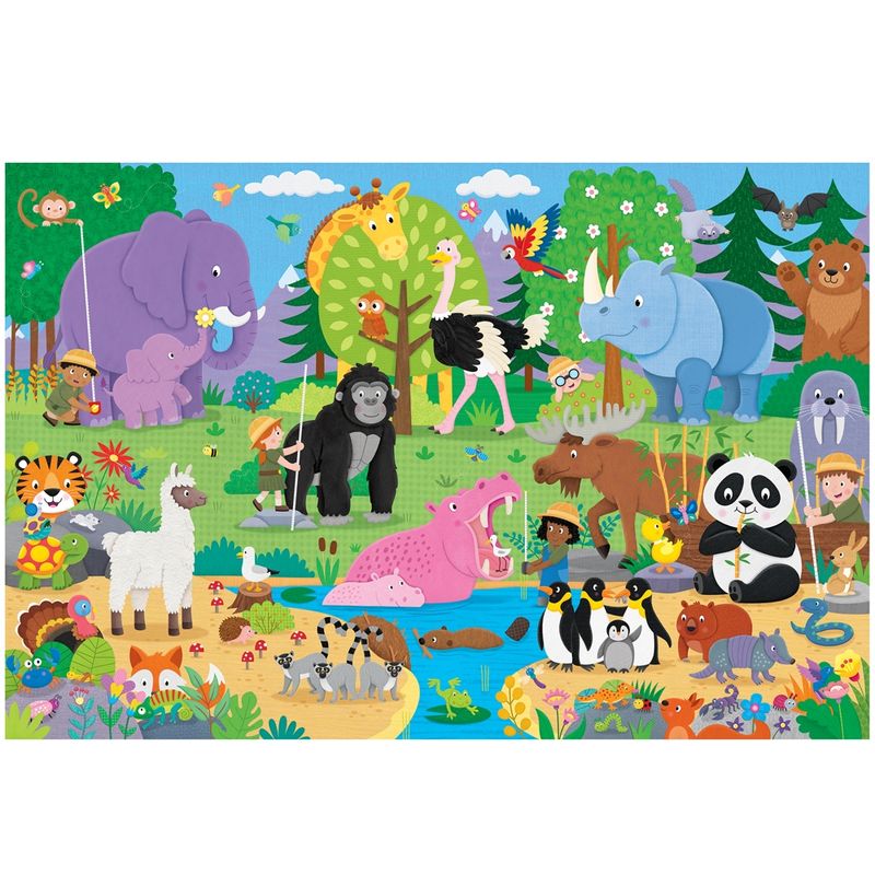 GALT - Puzzle Gigantes con diseño de Animales