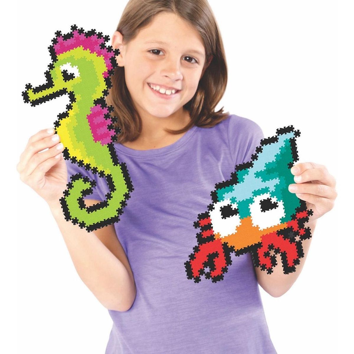 FAT BRAIN TOYS - Jixelz Puzzle 700 Pc Set, Amigos Del Mar FatBrain Toys