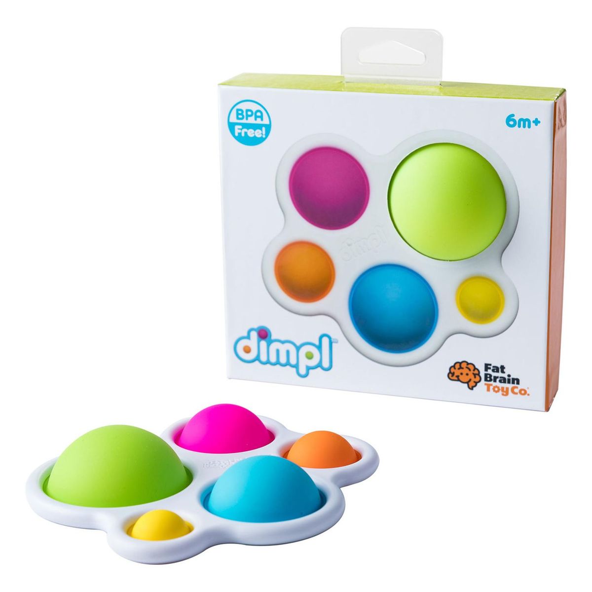 FAT BRAIN TOYS - Dimpl Juego Sensorial, Para Manos Inquietas FatBrain Toys