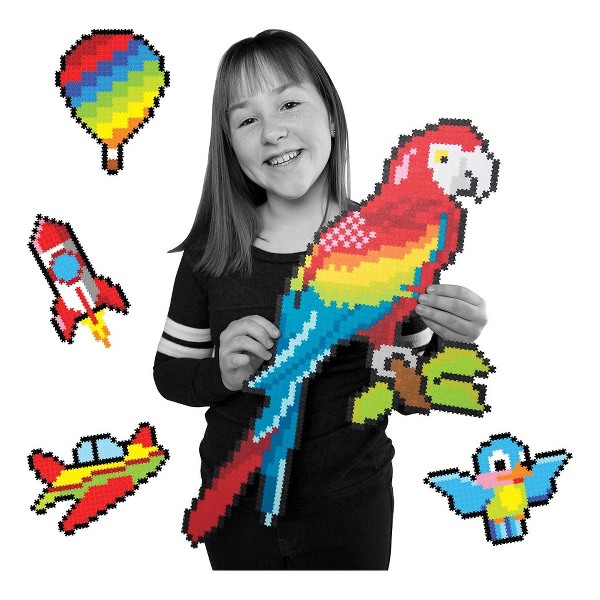 FAT BRAIN TOYS - Jixezl Puzzle De Pixeles 1500 Pc Set FatBrain Toys