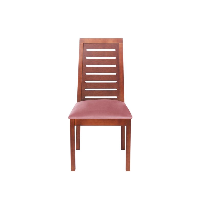 LATAM HOME - SILLA TENERIFE TELA VELVET PALO ROSA