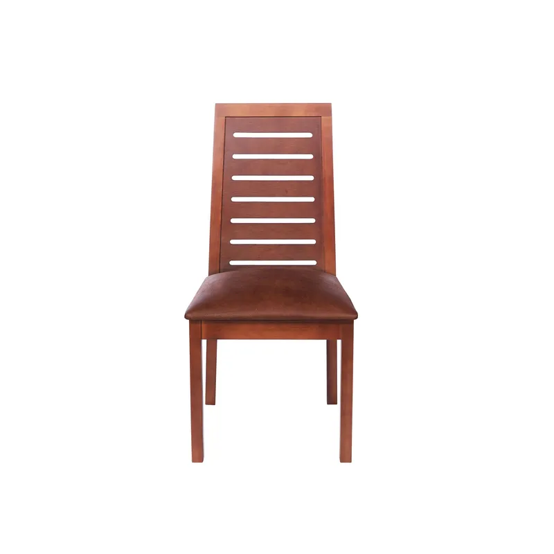 LATAM HOME - SILLA TENERIFE CUERO KENTUCKY CAFE MORO