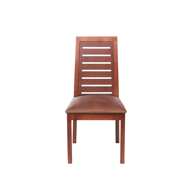 LATAM HOME - SILLA TENERIFE CUERO KENTUCKY CAFÉ CLARO