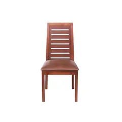 LATAM HOME - SILLA TENERIFE CUERO KENTUCKY CAFÉ CLARO