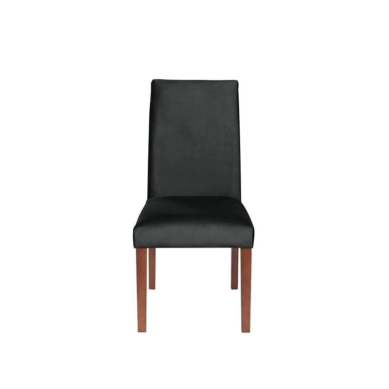 LATAM HOME - Silla Latam Home Cadiz Tela Velvet Negro