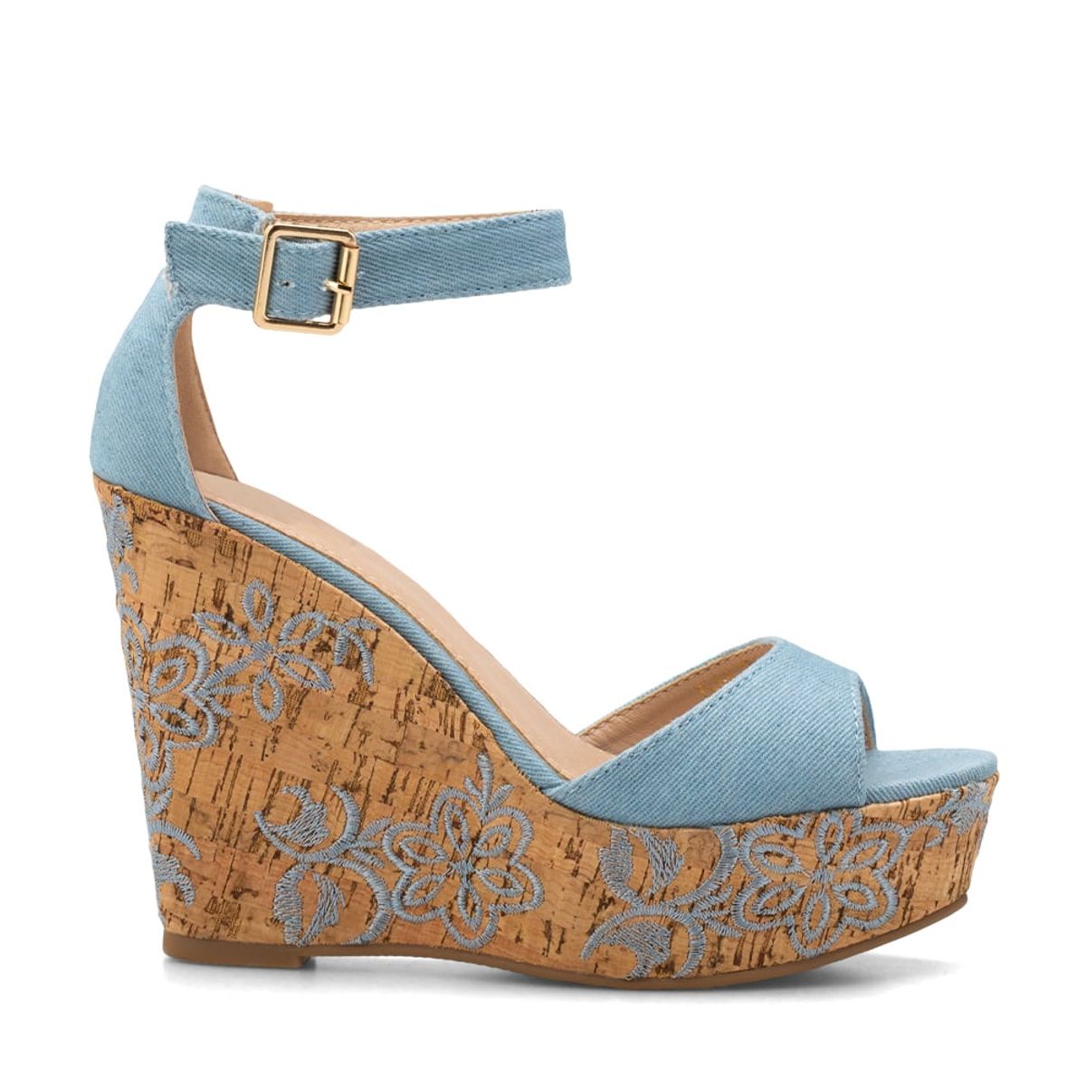 WEIDE - Sandalias Mujer Anastasia Azul Weide