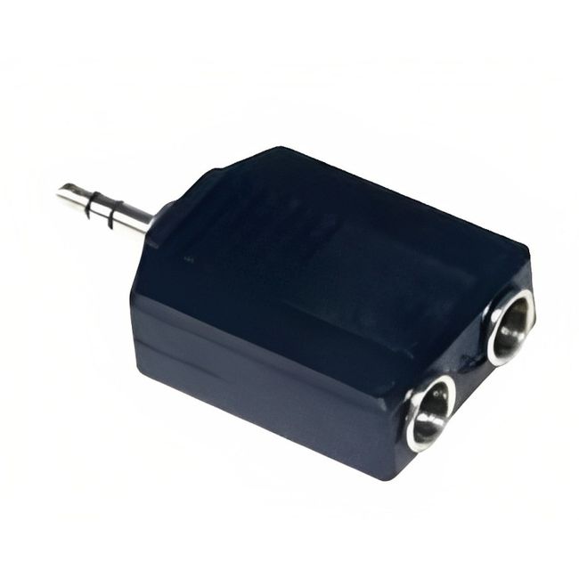 GENERICO - ADAPTADOR Aux 3.5MM MACHO A 2 PLUG HEMBRA