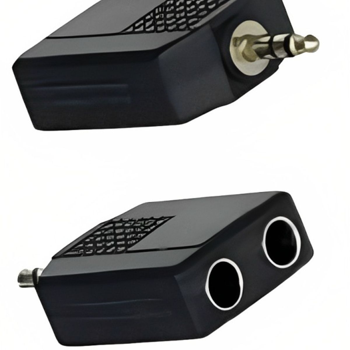 GENERICO - ADAPTADOR Aux 3.5MM MACHO A 2 PLUG HEMBRA