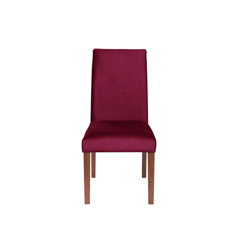 LATAM HOME - SILLA CADIZ  TELA VELVET BURDEO