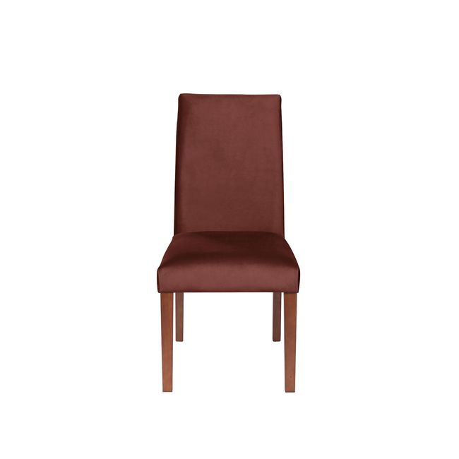 LATAM HOME - SILLA CADIZ  TELA VELVET CHOCOLATE