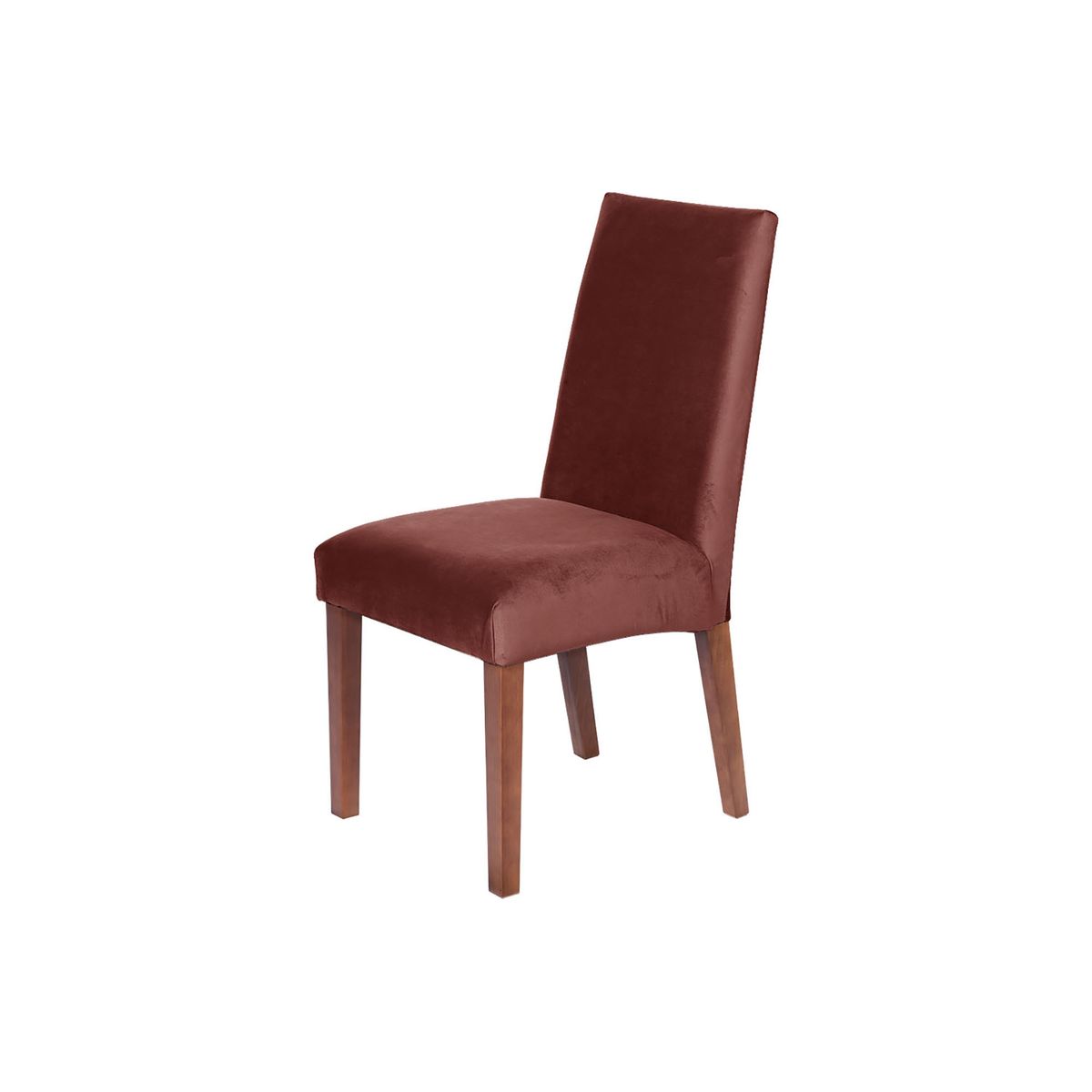 LATAM HOME - SILLA CADIZ  TELA VELVET CHOCOLATE