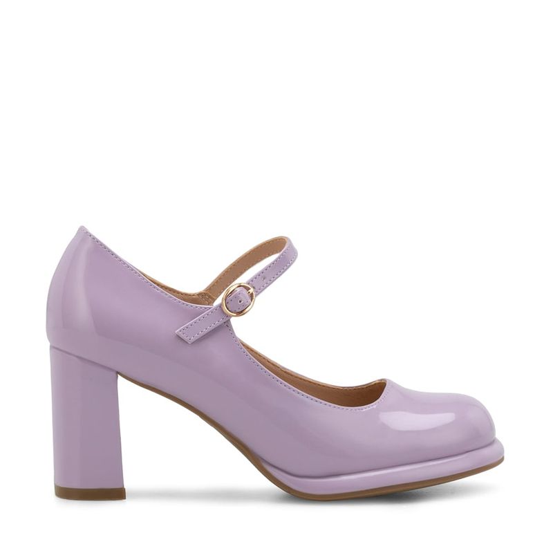 WEIDE - Zapatos Taco Mujer Alina Morado Weide