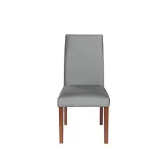 LATAM HOME - Silla Cadiz Tela Gris, Diseño Moderno