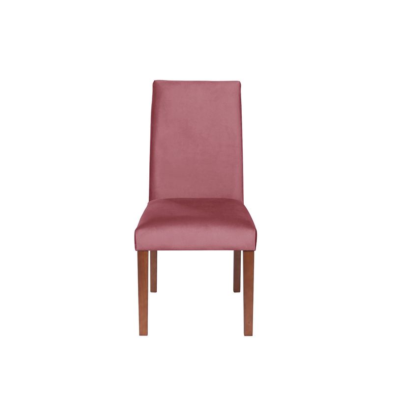 LATAM HOME - SILLA CADIZ  TELA VELVET PALO ROSA