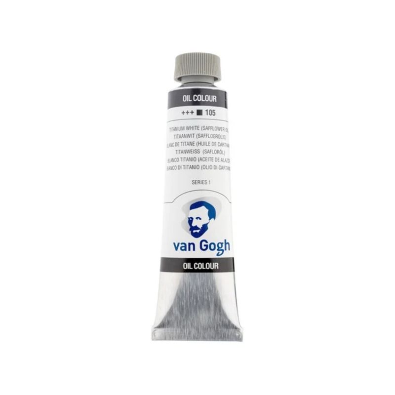 VAN GOGH - Óleo Van Gogh 40ml - 105 Blanco Titanio