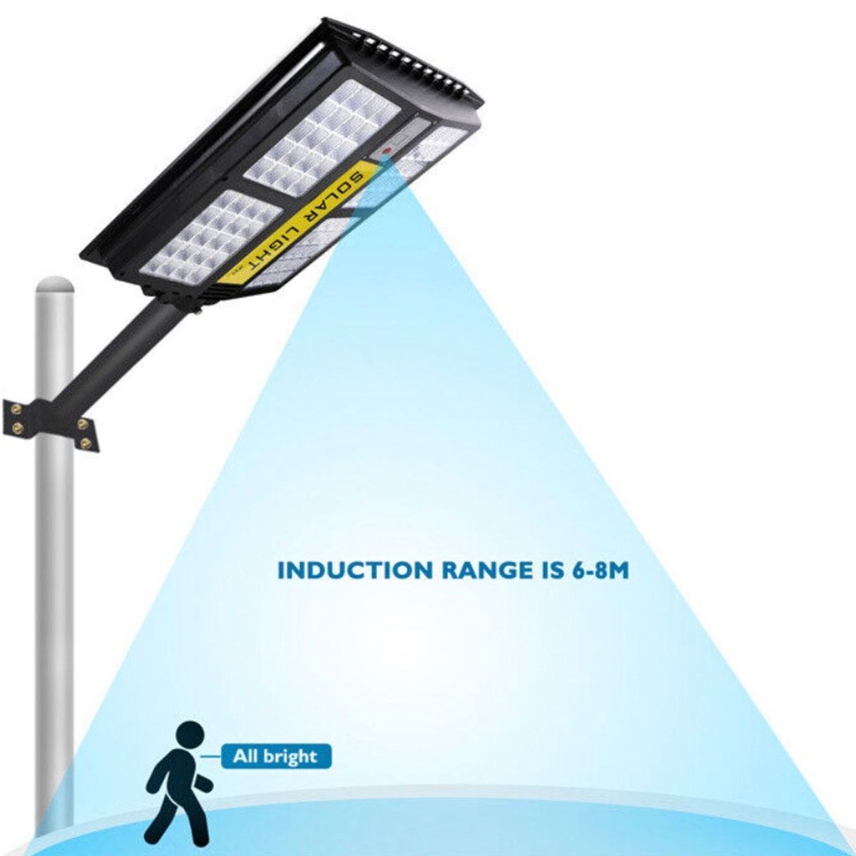 GENERICO - 500W Foco Solar De Calle StreetWalk