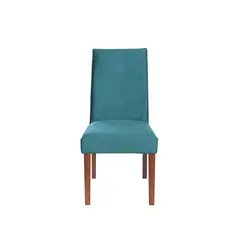 LATAM HOME - SILLA CADIZ TELA VELVET TURQUESA