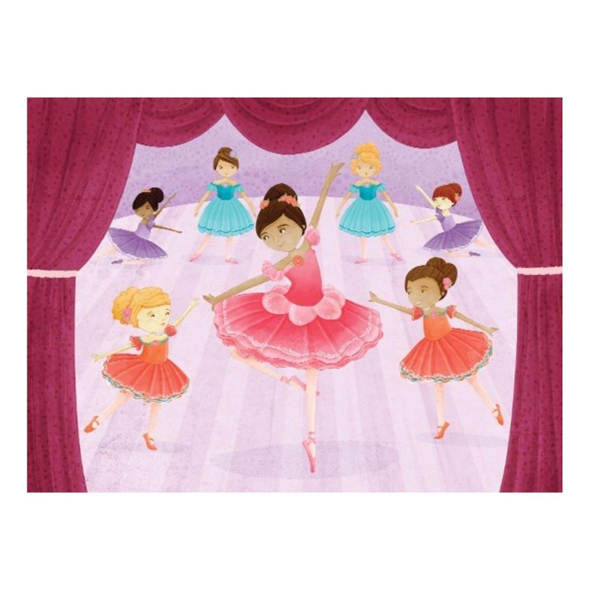 MUDPUPPY - Puzzle 12Pcs En Estuche Bailarinas Mudpuppy