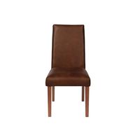 Silla Cadiz Cuero Kentucky Café Moro