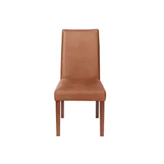 LATAM HOME - SILLA CADIZ CUERO KENTUCKY CAFÉ CLARO