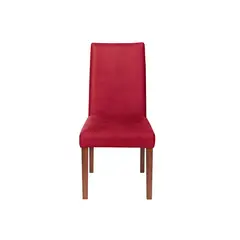 LATAM HOME - SILLA CADIZ CUERO KENTUCKY ROJO