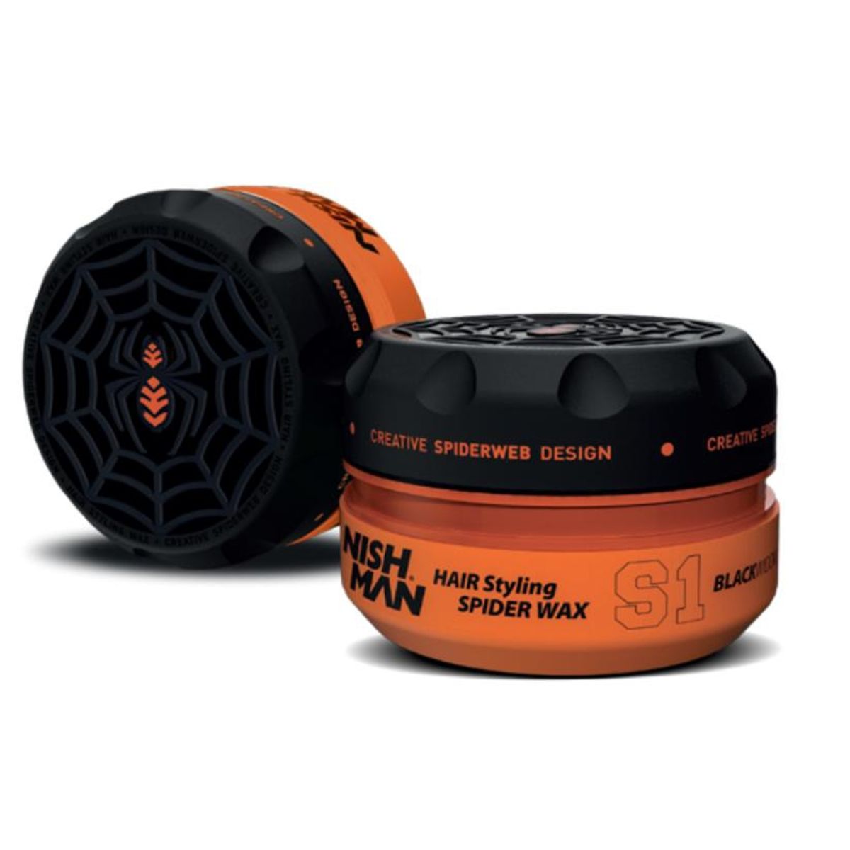 NISHMAN - NishMan Hair Styling Spider Cera S1 Blackwidow 150ml